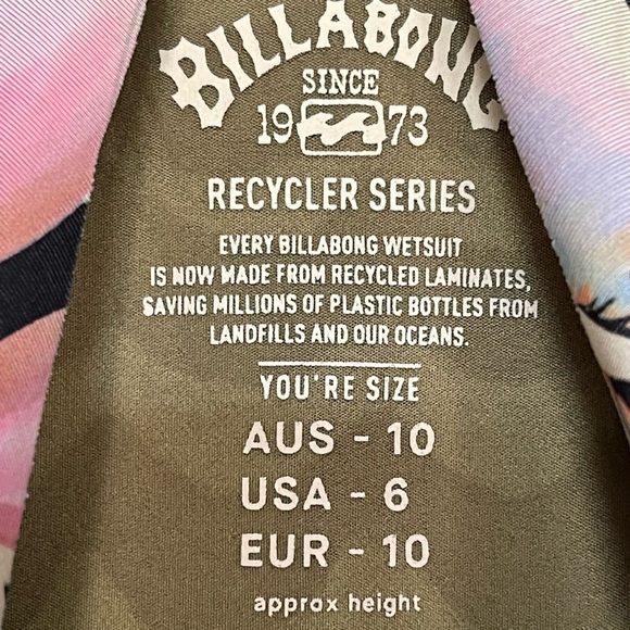 Billabong Women's Surf Capsule Wetsuit Jacket - Picture 5 of 11